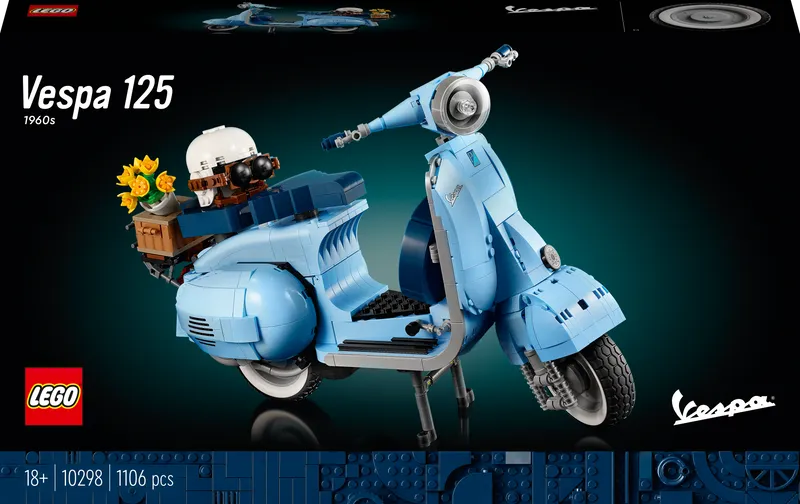 LEGO Vespa 125 Piaggio Scooter 10298 Icons