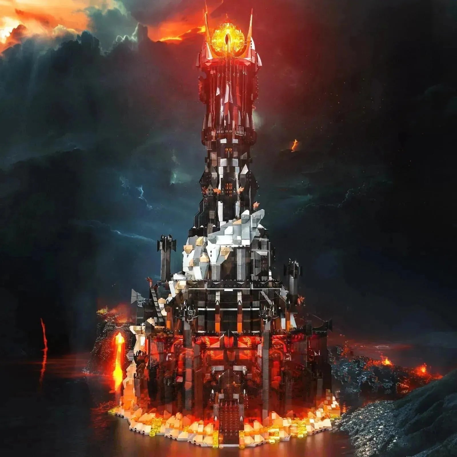 LEGO The Lord of the Rings: Barad-dûr™ 10333 Lord Of The Rings verlich –  Labyrinth 2TTOYS | Official LEGO shop, image size:1600x1600