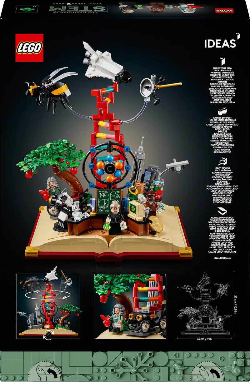 LEGO De ontwikkeling van Stem 21355 Ideas