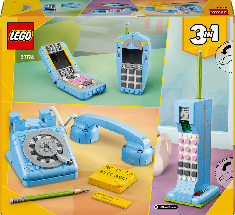 LEGO Retro Telefoon 31174 Creator 3 in 1