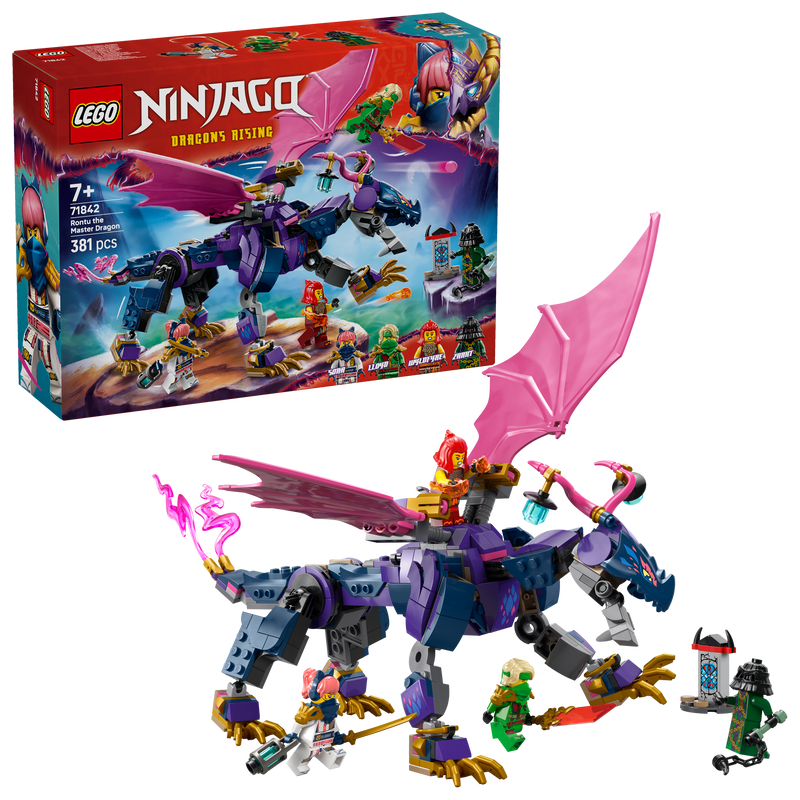 LEGO Rontu de Meesterdraak 71842 Ninjago