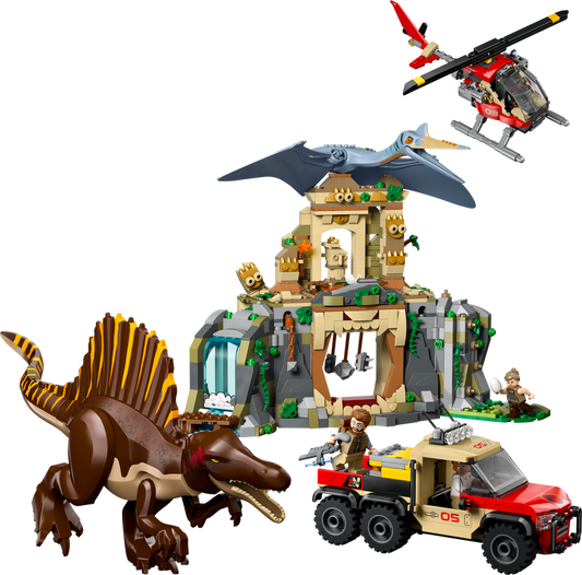 LEGO Spinosaurus en Quetzalcoatlus luchtmissie 76976 Jurassic World