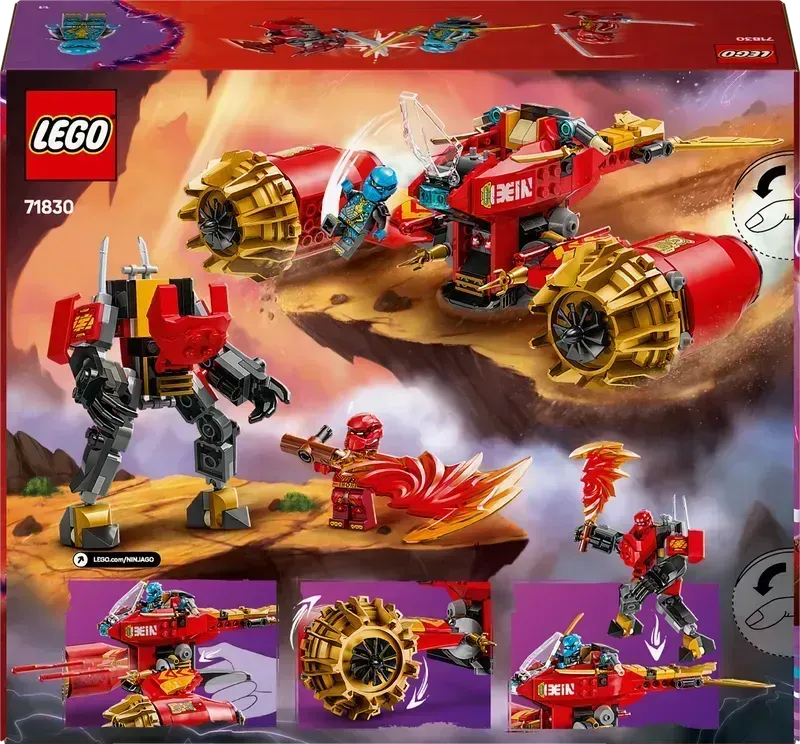LEGO Kai's Mech Storm Rider 71830 Ninjago