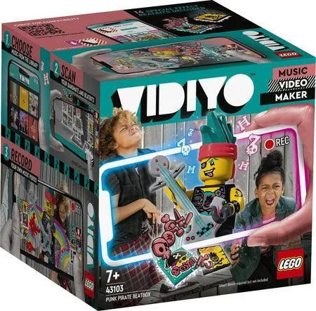 LEGO Vidiyo Punk Pirate Beatbox 43103 Vidiyo LEGO VIDIYO @ 2TTOYS | Official LEGO shopšš„° LEGO ā¬. 17.99