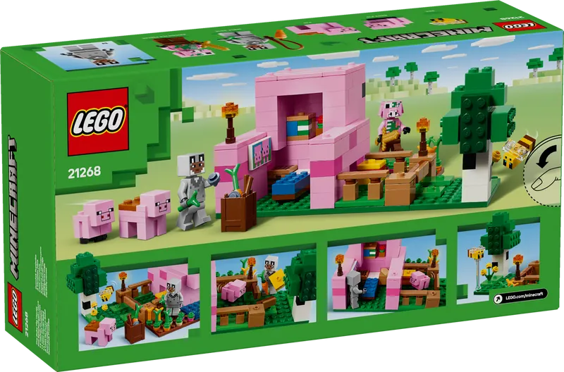 LEGO The Baby Pig House 21268 Minecraft (Pre-Order: January 2025)