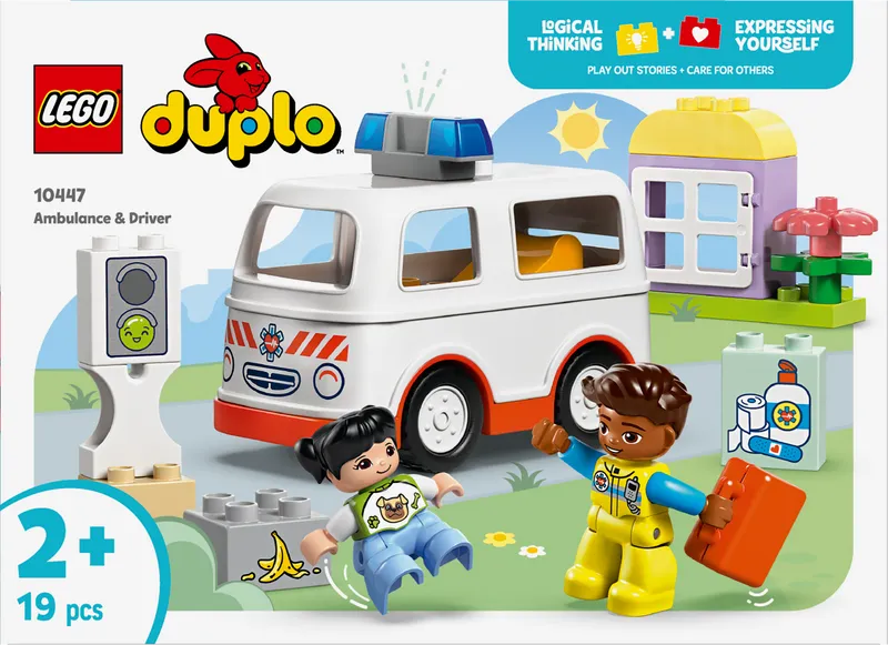 LEGO Ambulance with Driver 10447 DUPLO (Pre-Order: January 2025)