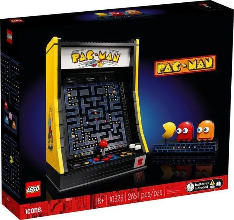 LEGO The PAC-MAN arcade 10323 Icons LEGO ICONS @ 2TTOYS | Official LEGO shop😊🥰 LEGO €. 279.99