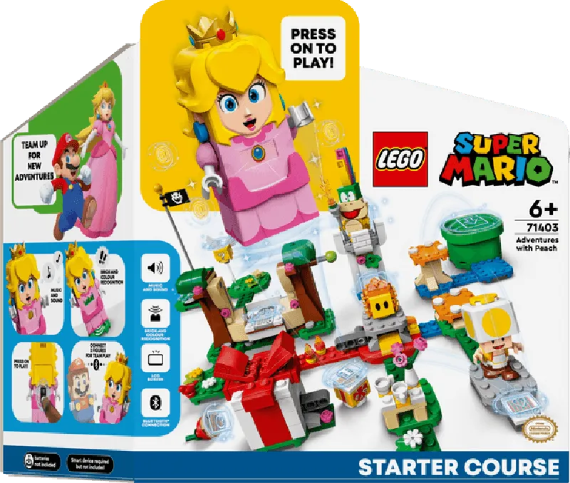 LEGO Avonturen met Peach startset 71403 Super Mario LEGO SUPERMARIO @ 2TTOYS LEGO €. 49.99