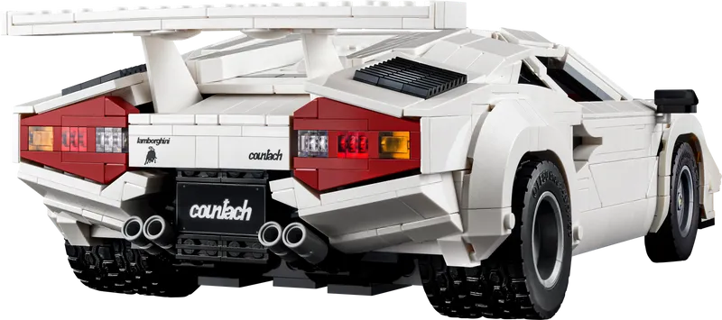 LEGO Lamborghini Countach 5000 Quattrovalvole (white) 10337 Icons