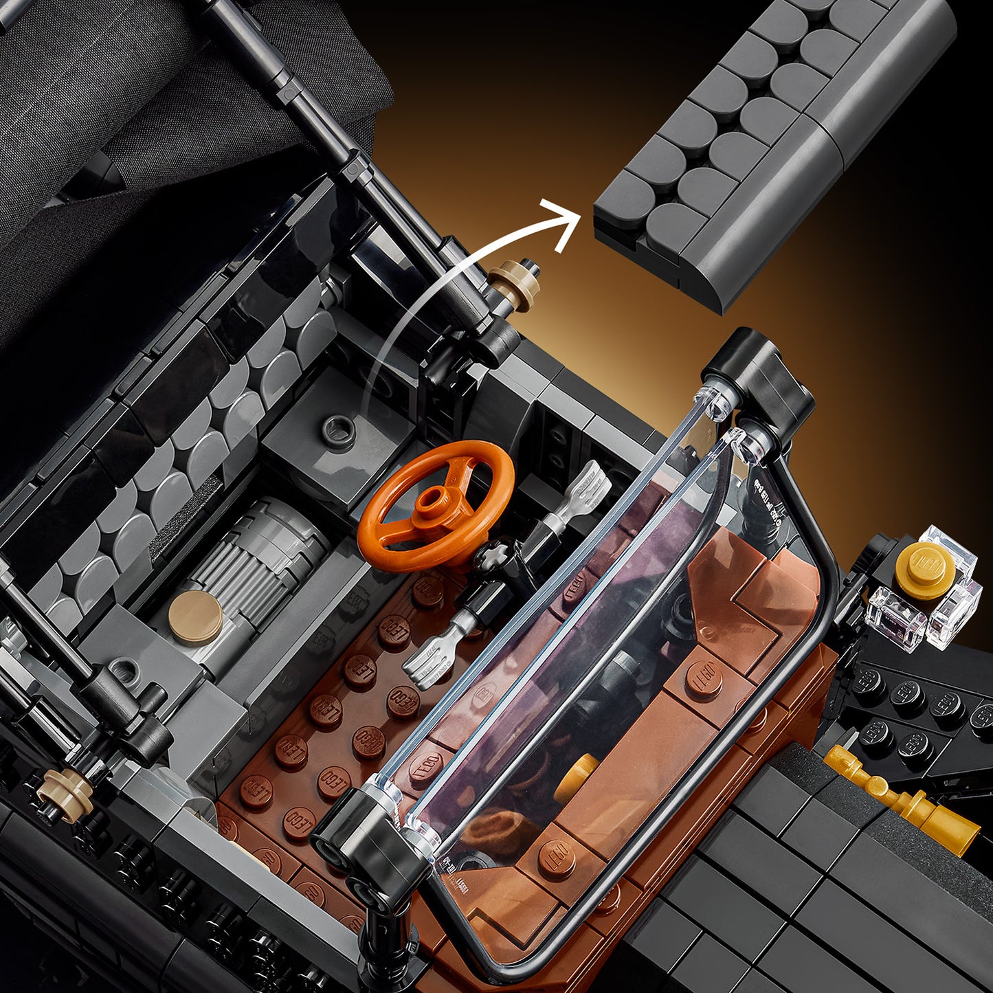 LEGO Icons Ford Model T Klassieke Auto Bouwpakket voor Volwassenen – Modelauto met Stoffen Dak, Hoge Wielen en Gedeelde Voorruit – Woondecoratie – Cadeau voor Mannen en Vrouwen 11376