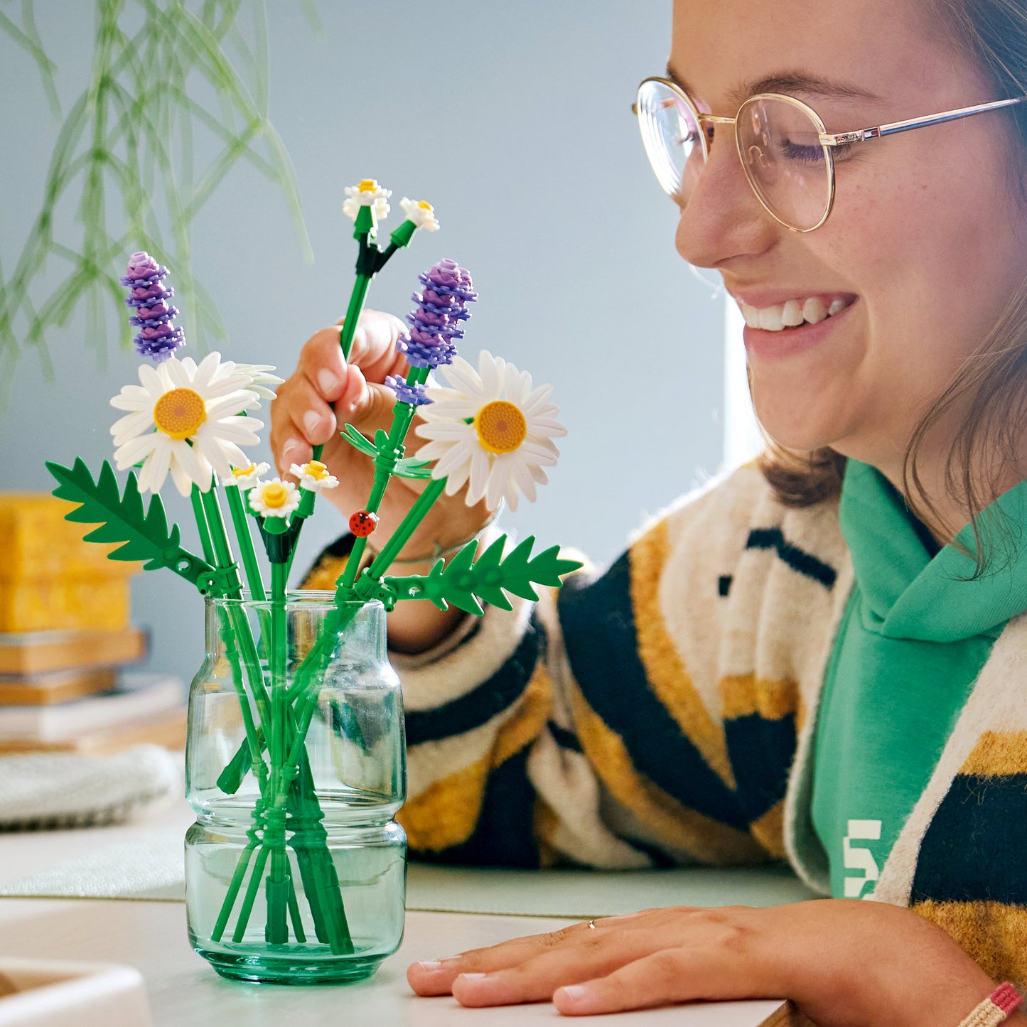 LEGO® Botanicals Madeliefjes - Decoratieve Bloemenset voor Kinderen - Cadeau voor Meisjes en Jongens 11508