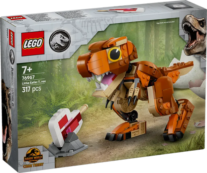 LEGO 76967 Kleine eter T-Rex, Een Jurassic World avontuur wacht