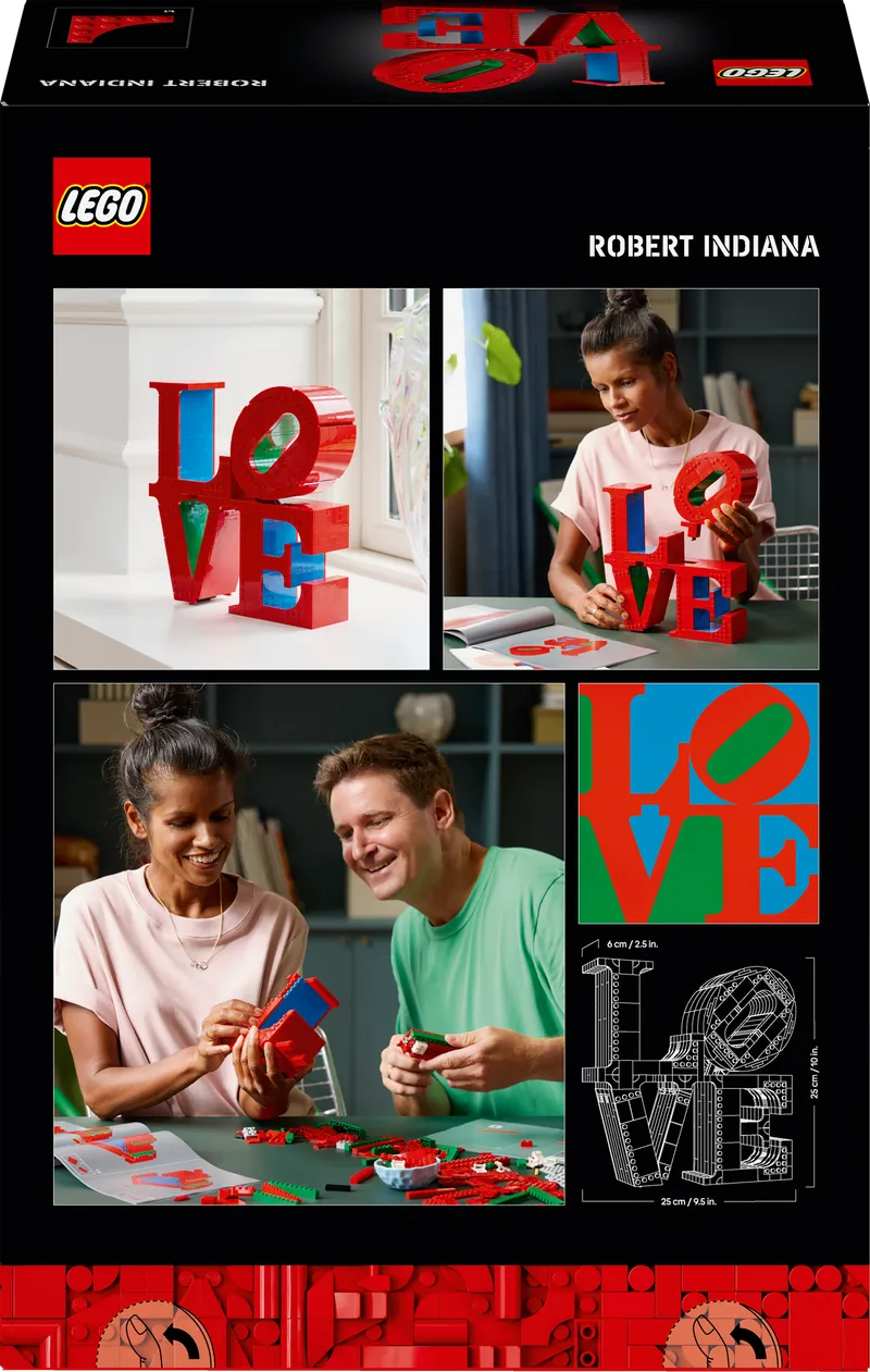 LEGO LOVE Sign 31214 Art