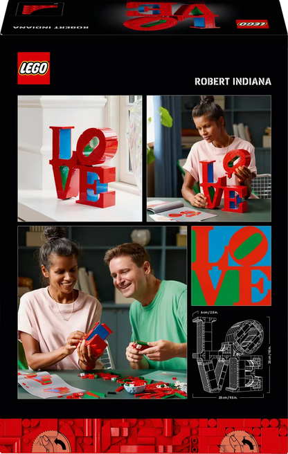 LEGO LOVE Sign 31214 Art