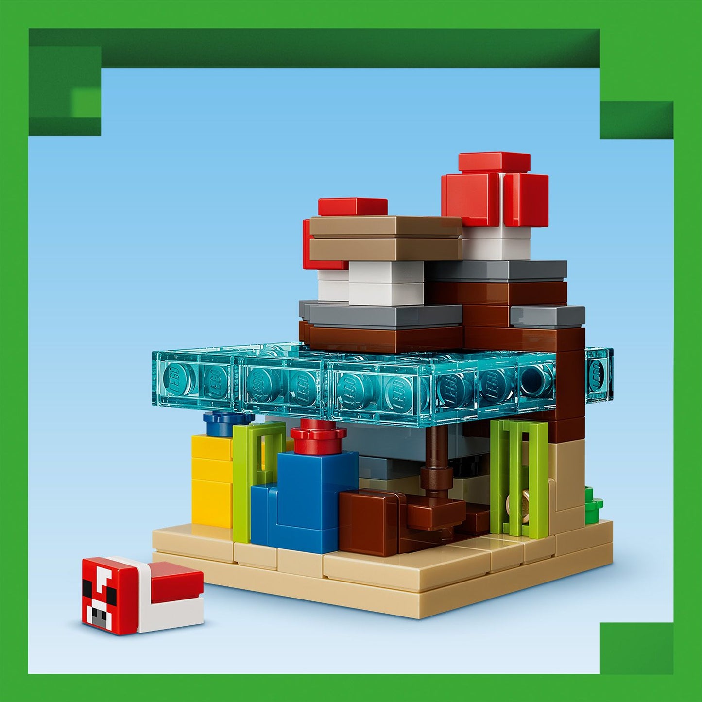 LEGO Minecraft Minibiomen Videogame Speelgoed voor Kinderen en Kinderkamer Decoratie 21589