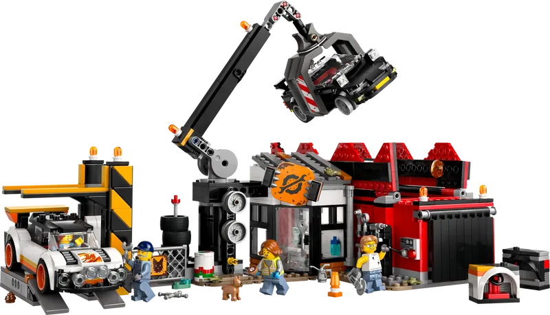 LEGO Scrapyard with Cars 60472 City (Pre-Order: January 2024)