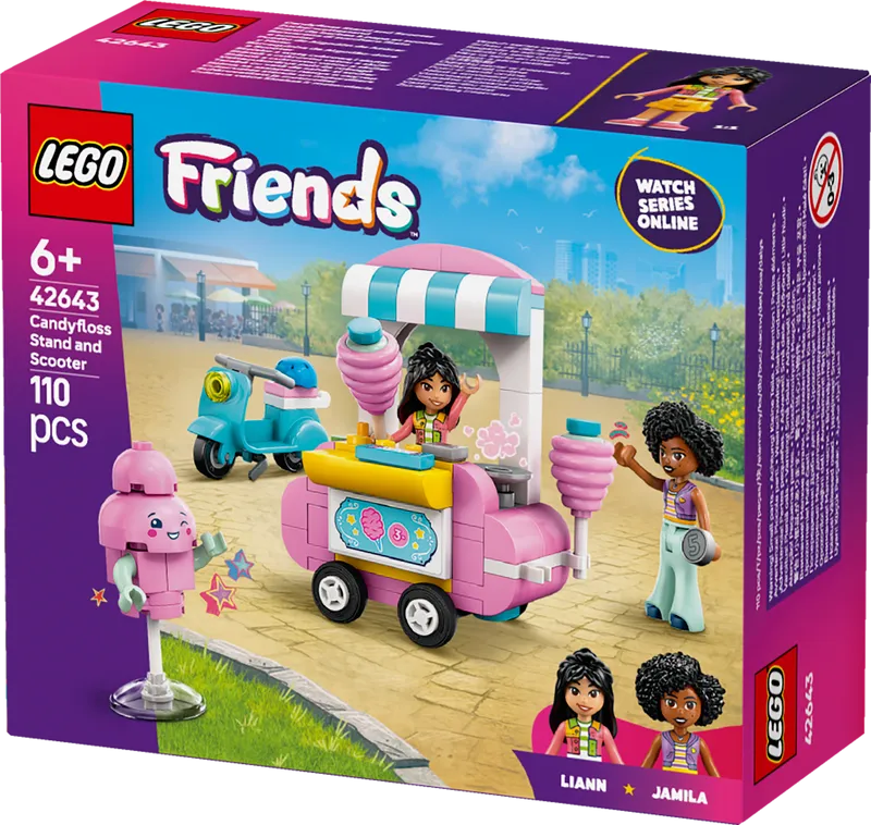 LEGO Cotton Candy &amp; Bone Cars 42643 Friends (Pre-Order: January 2025)