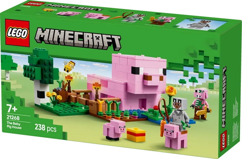 LEGO The Baby Pig House 21268 Minecraft (Pre-Order: January 2025)