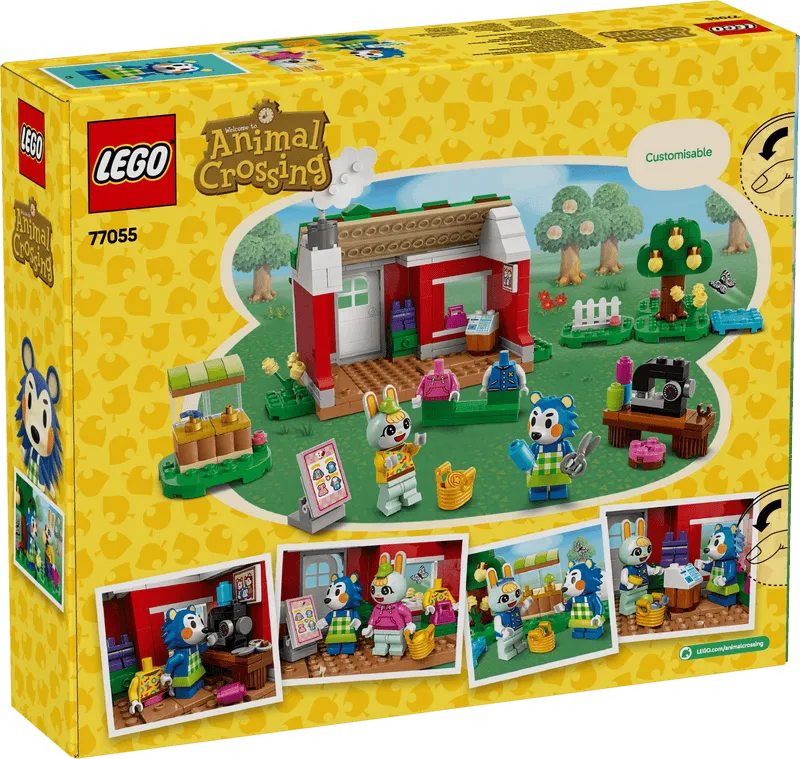 LEGO Able Sisters' Dressmaking Workshop 77055 Animal Crossing (Delivery: January 2025)