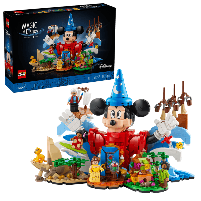 LEGO Disney 100 Celebration: Een magisch bouwavontuur 21352 Ideas