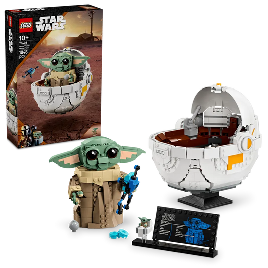 LEGO Grogu met zweefkinderwagen 75403 StarWars