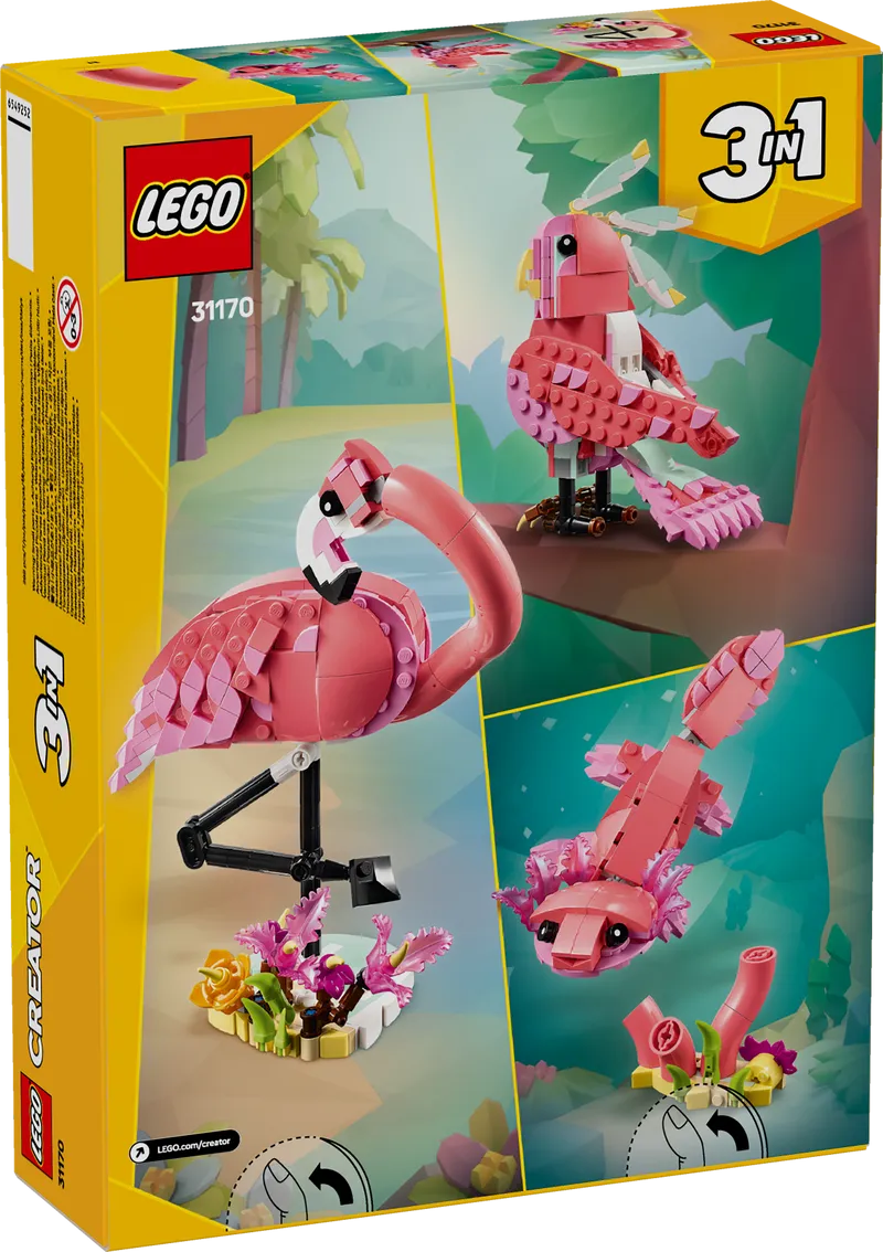 LEGO Wild Animals Pink Flamingo 31170 Creator