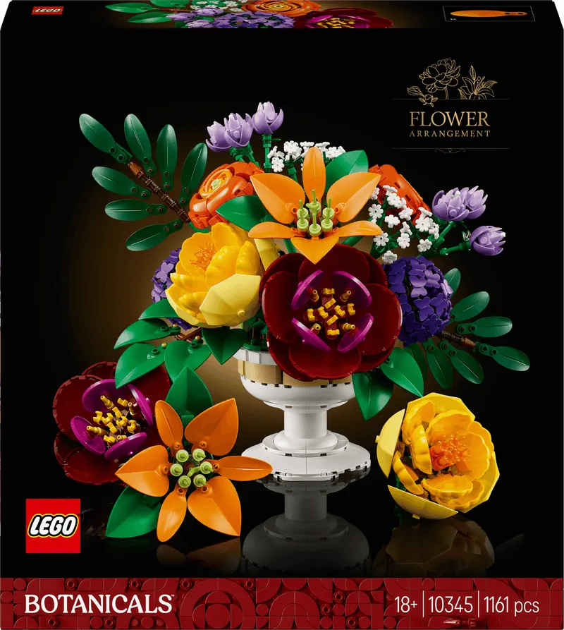 LEGO Flower Arrangement 10345 Botanical Collection (expected February 2025)