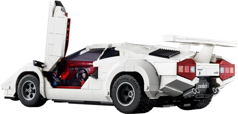 LEGO Lamborghini Countach 5000 Quattrovalvole (white) 10337 Icons