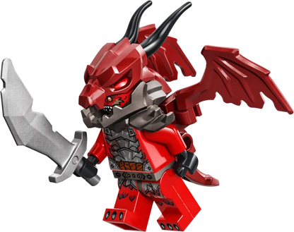 LEGO Lightning Tooth Chaos Dragon 71832 Ninjago (Pre-Order: March 2025)