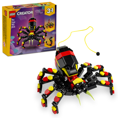 LEGO Wild Animals: Thrilling Spider 31159 Creator 3-in-1 (Pre-Order: January 1)