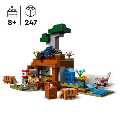 LEGO Armadillo Mijnexpeditie 21269 Minecraft