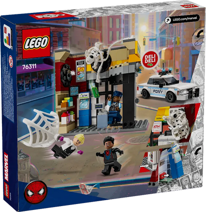 LEGO 76311 Spider-Verse, Miles Morales vs. De Spot: Swing into Action!

Ontdek de wereld van Spider-Verse met LEGO 76311!

Ben jij een fan van de spannende Spider-Verse films? Dan is deze LEGO set een absolute must-have voor jouw verzameling. Beleef de opwindende strijd tussen Miles Morales en de schurkenachtige Spot met deze gedetailleerde bouwset.