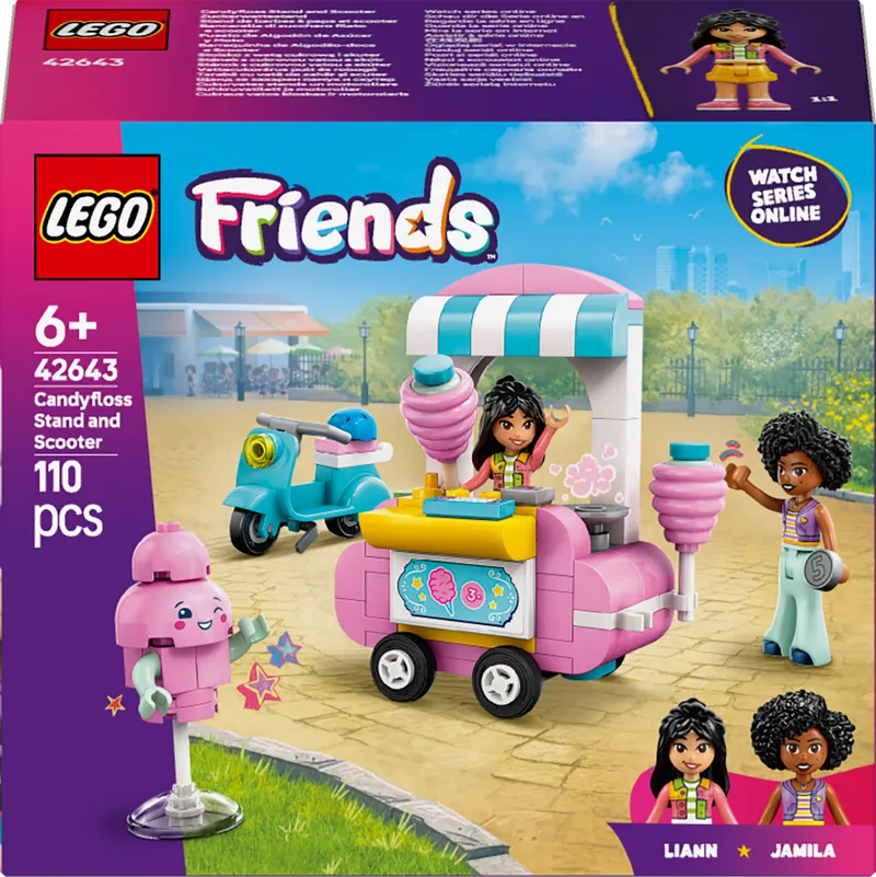 LEGO Cotton Candy &amp; Bone Cars 42643 Friends (Pre-Order: January 2025)