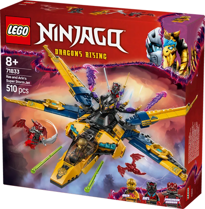 LEGO Ras &amp; Arin's Super Storm Plane 71833 Ninjago (Pre-Order: January)