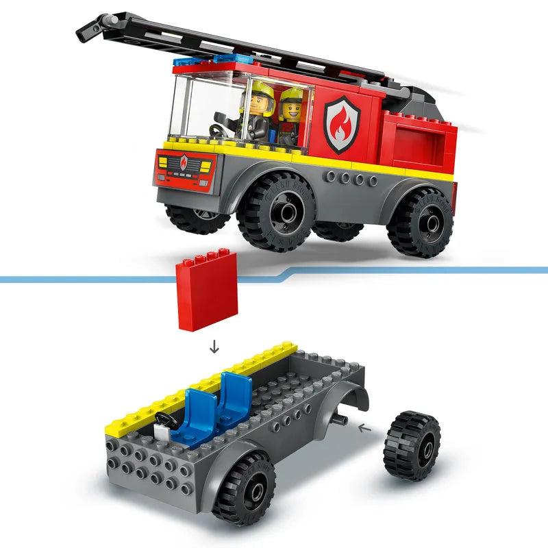 LEGO Fire Ladder Truck 60463 City (Pre-Order: January 2025)