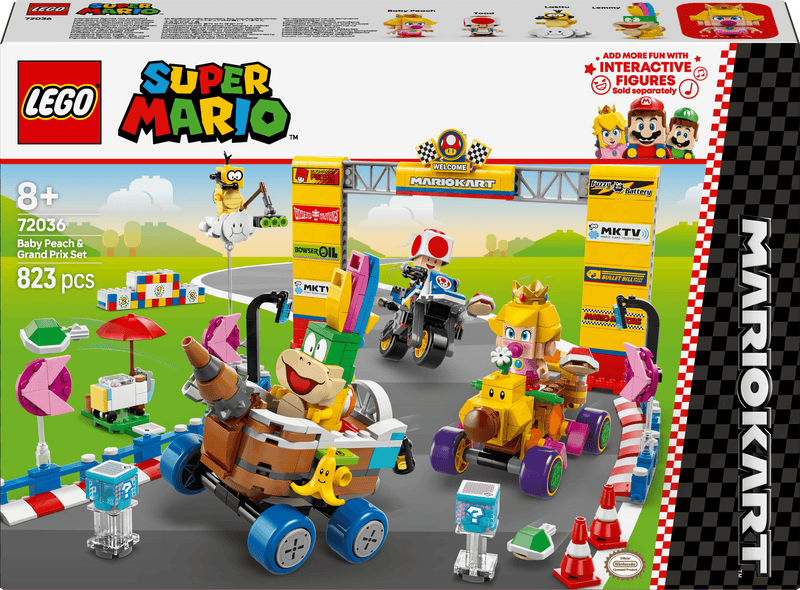 LEGO Mario Kart – Baby Peach &amp; Grand Prix Set 72036 SuperMario