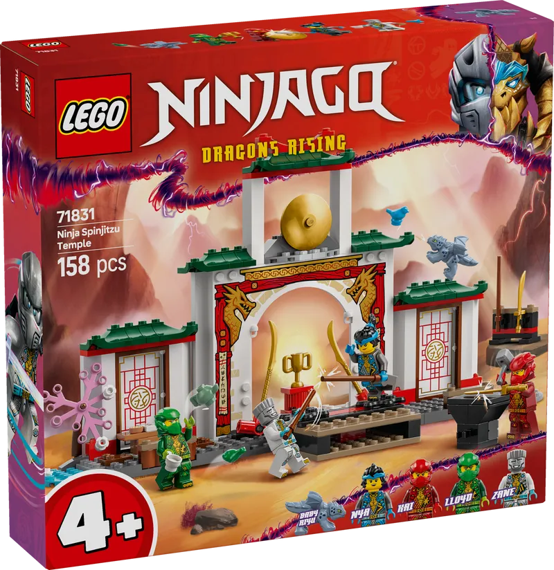 LEGO The Ninja Spinjitzu Tempel 71831 Ninjago -  - 2TTOYS | Official LEGO shop😊🥰