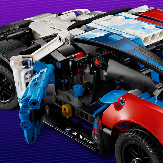 LEGO Technic BMW M4 GT3 EVO Racewagen – Bouwpakket voor Kinderen met V6-motor, Sturing en Deuren die Open Kunnen – Cadeau voor Jongens vanaf 11 Jaar en Motorsportfans – 42226