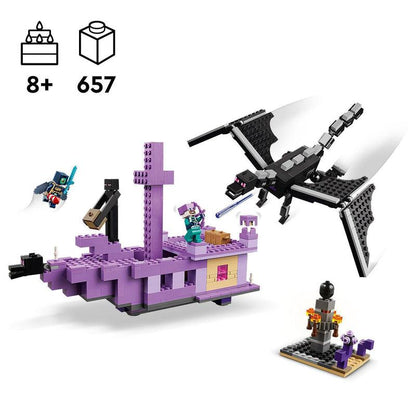 LEGO De Enderdraak en het Eindschip 21264 Minecraft (Pre-Order: verwacht juni) LEGO DUPLO @ 2TTOYS LEGO €. 67.99