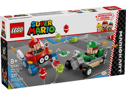 LEGO Mario Kart – Baby Mario vs. Baby Luigi 72034 SuperMario (Delivery: January 1, 2025)