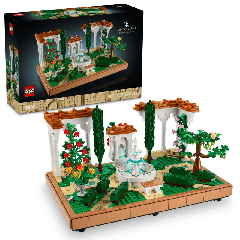 LEGO Garden with Fountain 10359 Icons