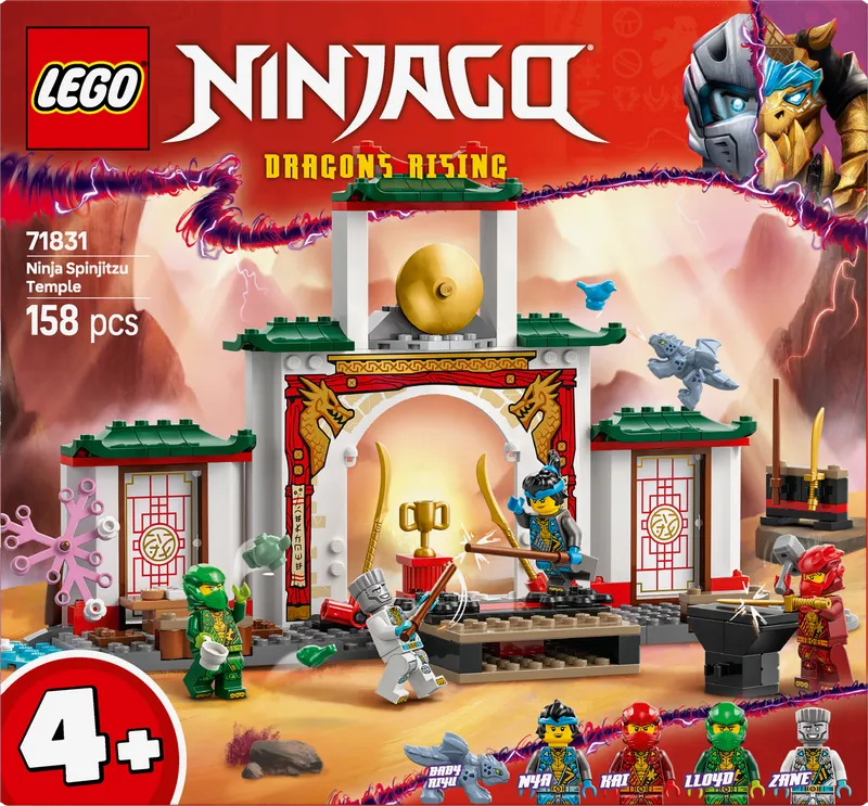 LEGO The Ninja Spinjitzu Tempel 71831 Ninjago -  - 2TTOYS | Official LEGO shop😊🥰