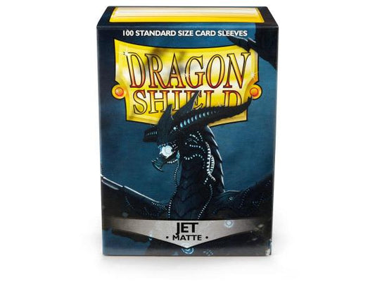 Dragon Shield Sleeves: Matte Jet Black