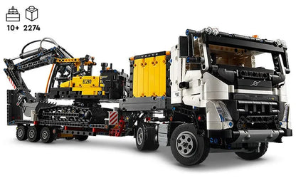 LEGO Volvo FMX Truck &amp; EC230 Electric Excavator 42175 Technic