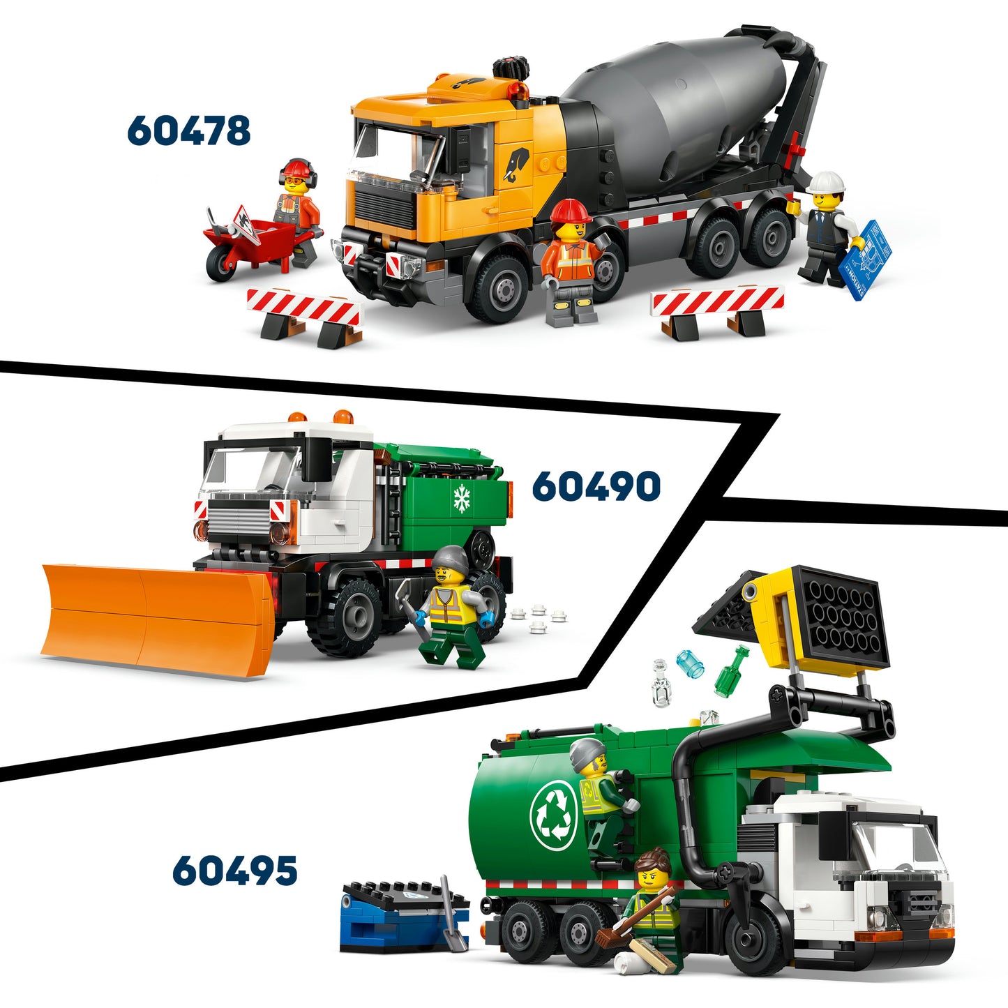 LEGO® City Tractor - Boerderijspeelgoed met een Minifiguur van een Boer - Cadeau voor Kinderen Vanaf 6 Jaar - 60498
