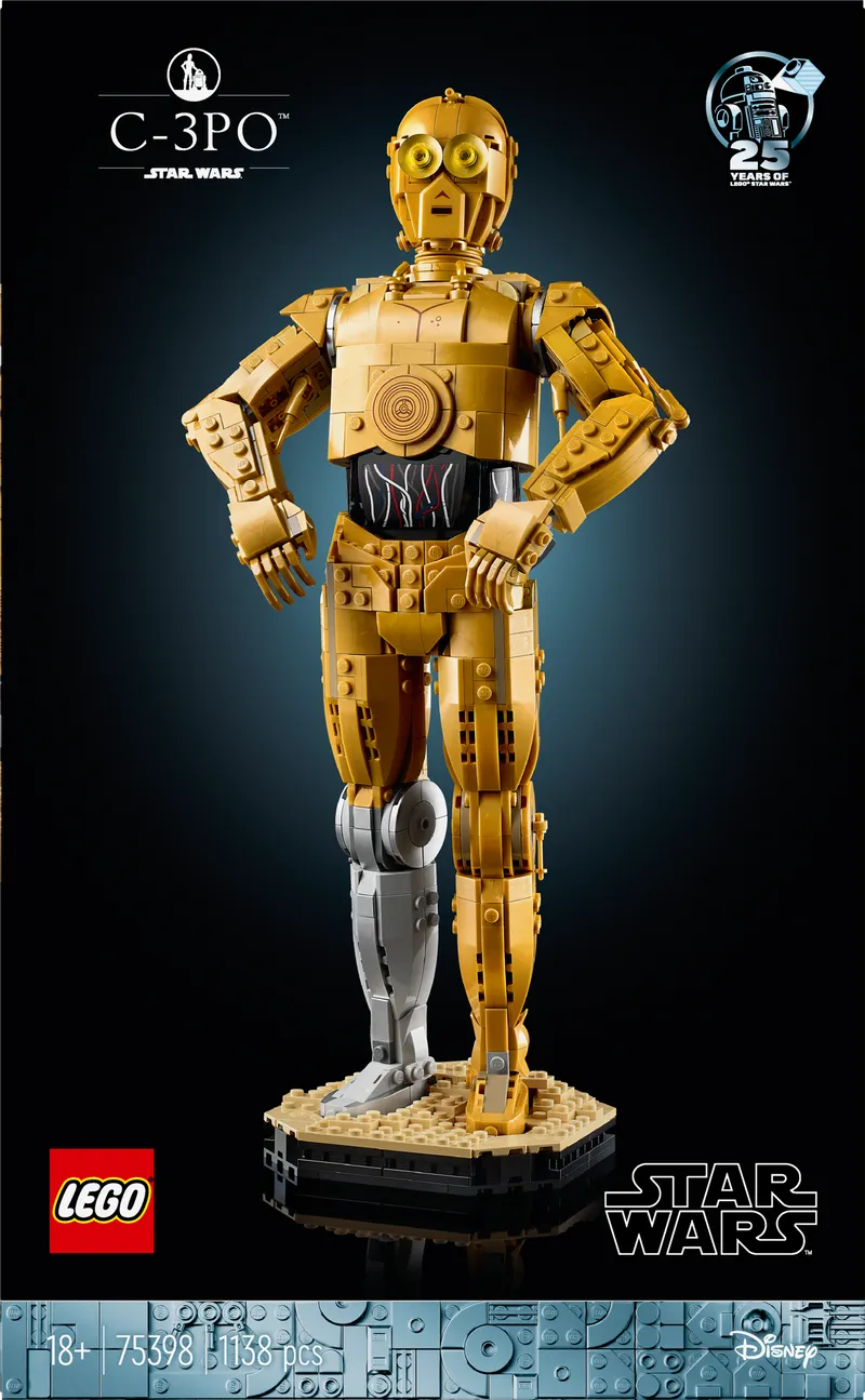 LEGO C-3PO; Goldener Roboter 75398 Star Wars