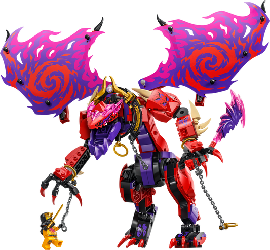 LEGO Lightning Tooth Chaos Dragon 71832 Ninjago