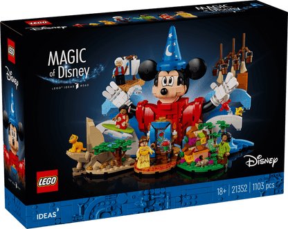 LEGO Disney 100 Celebration: Een magisch bouwavontuur 21352 Ideas