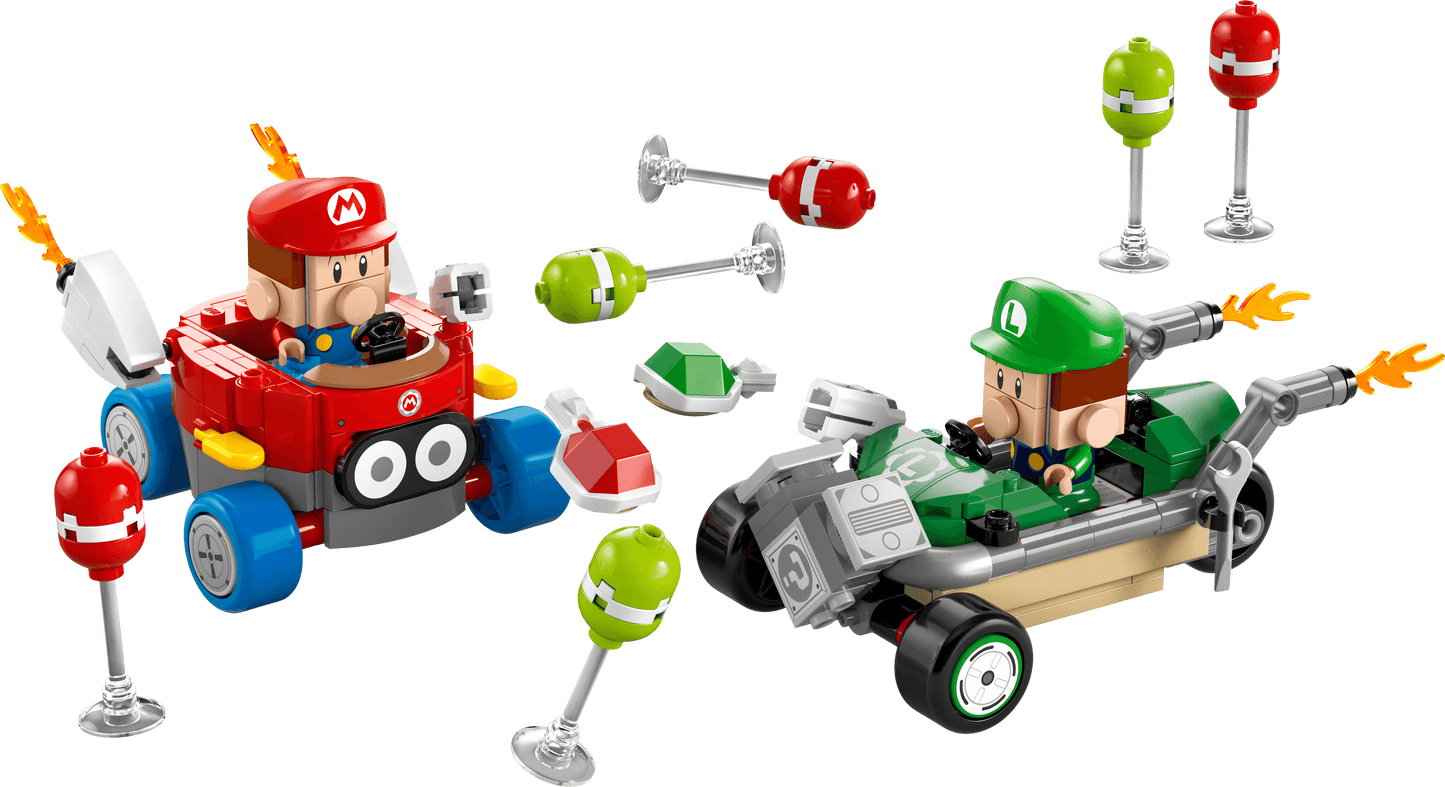 LEGO Mario Kart – Baby Mario vs. Baby Luigi 72034 SuperMario (Delivery: January 1, 2025)