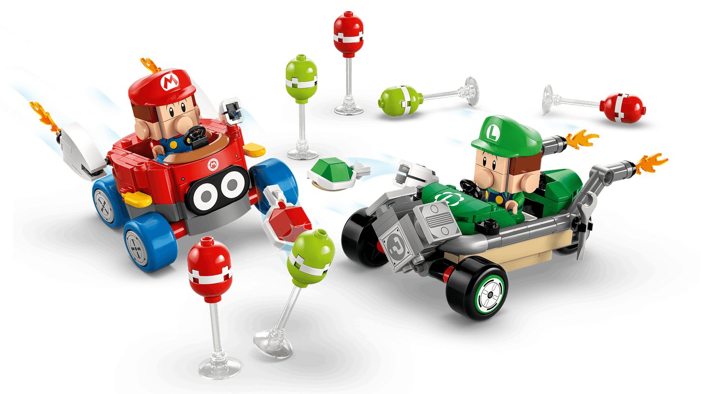 LEGO Mario Kart – Baby Mario vs. Baby Luigi 72034 Super Mario